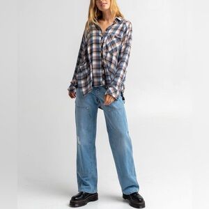 BDG Urban Outfitters Brendan Drapey Womens Flannel Shirt